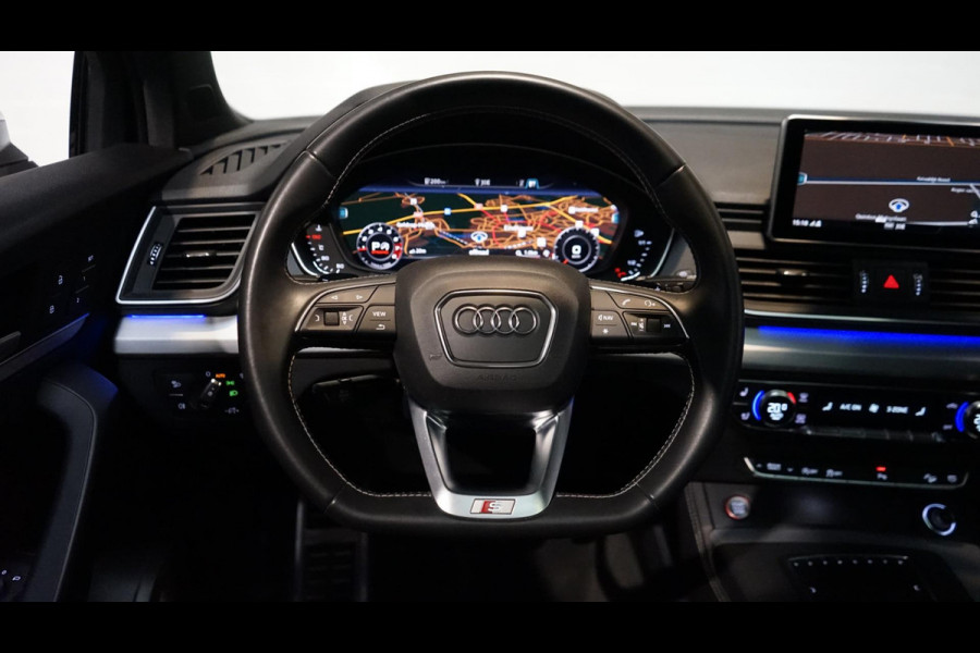 Audi Q5 3.0 TFSI SQ5 Quattro ACC-ALARM-B&O-CLIMA-CAMERA-HUD-LEDER STOELVENTILATIE--LUCHTVERING-WINTER