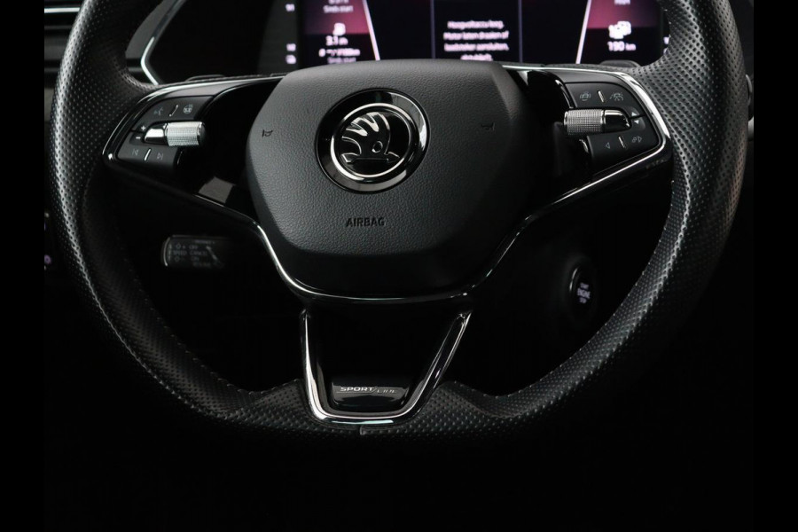 Škoda Superb 1.4 TSI iV Sportline | Leder/Alcantara | Stoel & stuurverwarming | Adaptive cruise | Matrix LED | Camera | Navigatie | Keyless | Carplay | Navigatie | Memory | Virtual Cockpit | PHEV