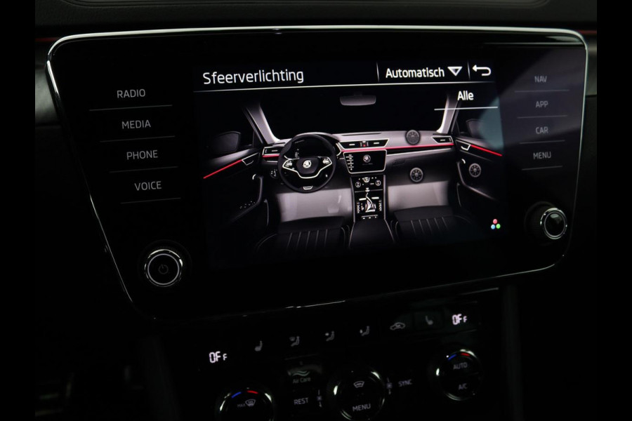 Škoda Superb 1.4 TSI iV Sportline | Leder/Alcantara | Stoel & stuurverwarming | Adaptive cruise | Matrix LED | Camera | Navigatie | Keyless | Carplay | Navigatie | Memory | Virtual Cockpit | PHEV