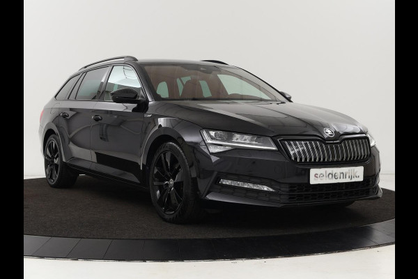Škoda Superb 1.4 TSI iV Sportline | Leder/Alcantara | Stoel & stuurverwarming | Adaptive cruise | Matrix LED | Camera | Navigatie | Keyless | Carplay | Navigatie | Memory | Virtual Cockpit | PHEV
