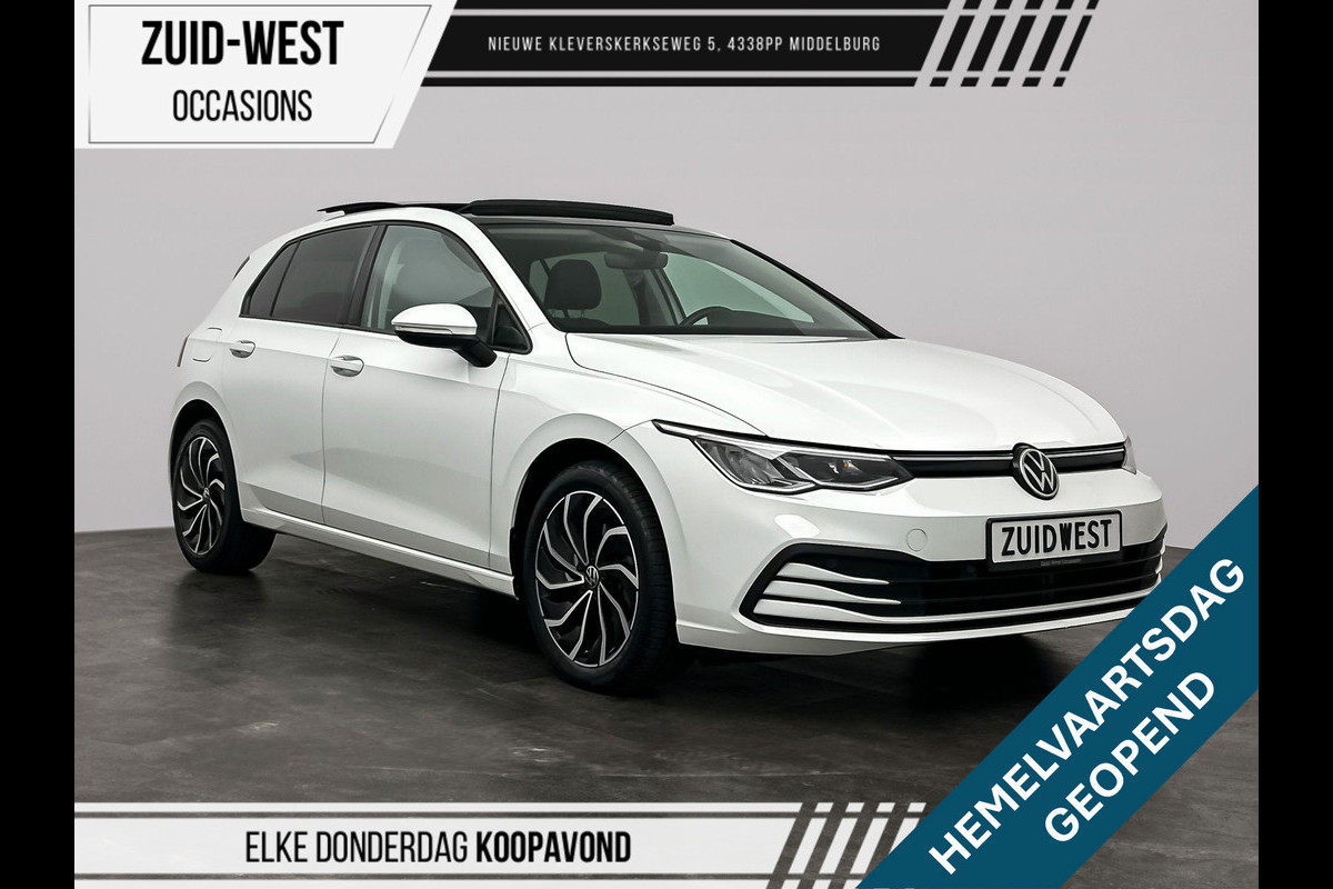 Volkswagen Golf 1.0 eTSI Life Business Pano ACC Lane Sfeer Volkswagen Golf 1.0 eTSI Life Business Pano ACC Lane Sfeer