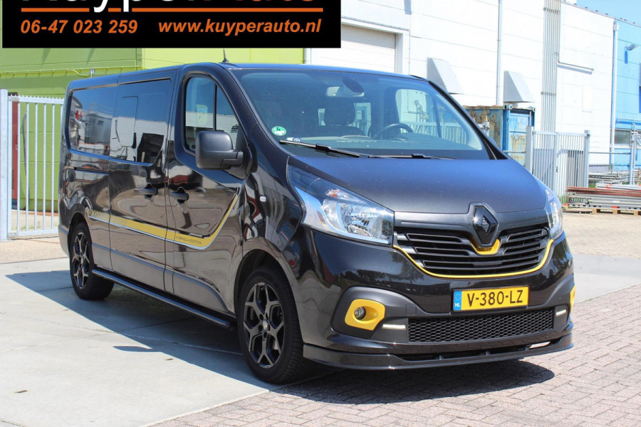 Renault Trafic 1.6 dCi T29 L2H1 DC Formula Edition Energy 5 PERS NW APK EMISSIE 6VOL LEDER CRUISE TREKHAAK DUBB. SCHUIFDEUREN