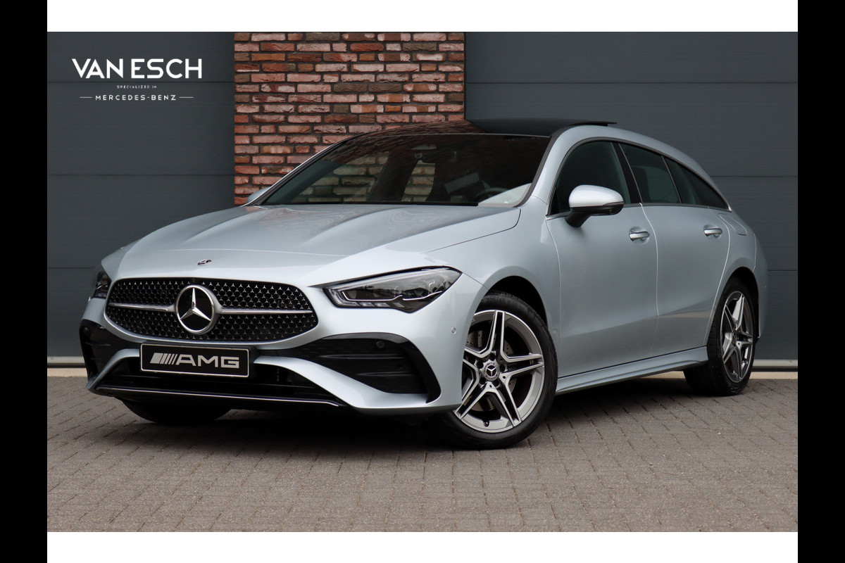 Mercedes-Benz CLA-Klasse Shooting Brake 250 e Star Edition AMG Line Aut8 | Panoramadak | Distronic | Memory | Trekhaak | Verwarmd Stuurwiel | HUD | Multibeam LED | Keyless Go | Advanced Sound System | Mercedes-Benz CLA-Klasse Shooting Brake 250 e Star Edition AMG Line Aut8 | Panoramadak | Distronic | Memory | Trekhaak | Verwarmd Stuurwiel | HUD | Multibeam LED | Keyless Go | Advanced Sound System |