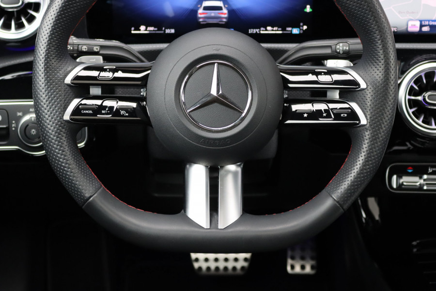 Mercedes-Benz CLA-Klasse Shooting Brake 250 e Star Edition AMG Line Aut8 | Panoramadak | Distronic | Memory | Trekhaak | Verwarmd Stuurwiel | HUD | Multibeam LED | Keyless Go | Advanced Sound System |