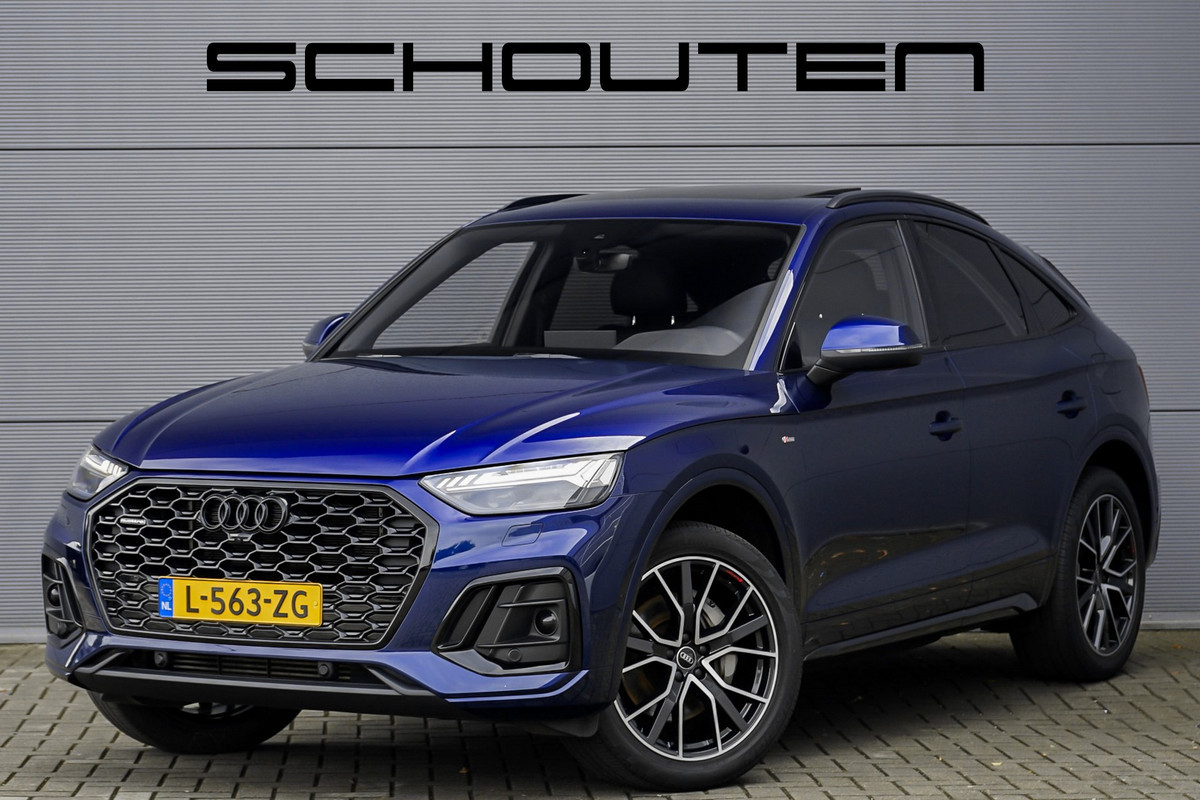Audi Q5 Sportback 50 TFSI e S Edition Pano RS-Stoelen Matrix Trekhaak 20" Audi Q5 Sportback 50 TFSI e S Edition Pano RS-Stoelen Matrix Trekhaak 20"