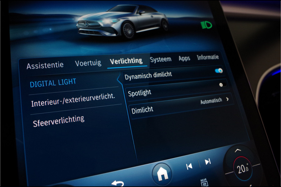 Mercedes-Benz CLE Cabriolet 200 AMG Line Premium > 228pk/Burmester/19inch AMG/Rijassistent-pakket Plus...