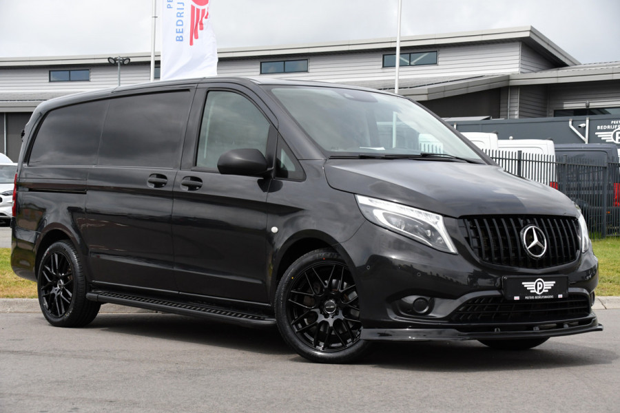 Mercedes-Benz Vito 119 CDI L2 AMG Edition Camera, Cruise, Carplay, LED, 190PK, Automaat, Trekhaak, Sensoren, Stoelverwarming, Uniek!