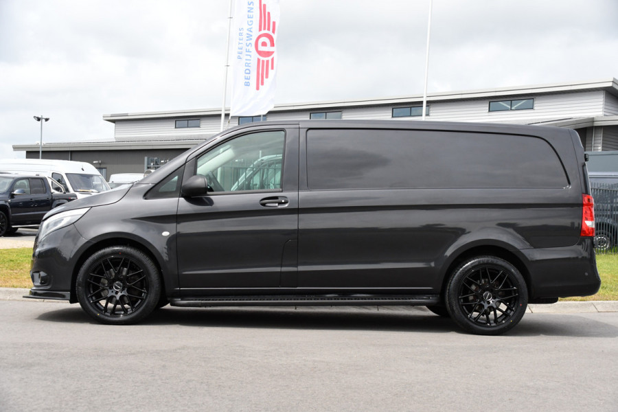 Mercedes-Benz Vito 119 CDI L2 AMG Edition Camera, Cruise, Carplay, LED, 190PK, Automaat, Trekhaak, Sensoren, Stoelverwarming, Uniek!
