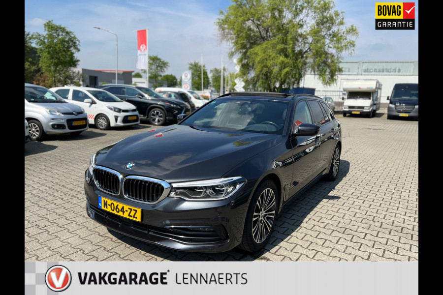 BMW 5 Serie Touring 520i High Executive Sport Line Automaat (PANO/TREKHAAK)