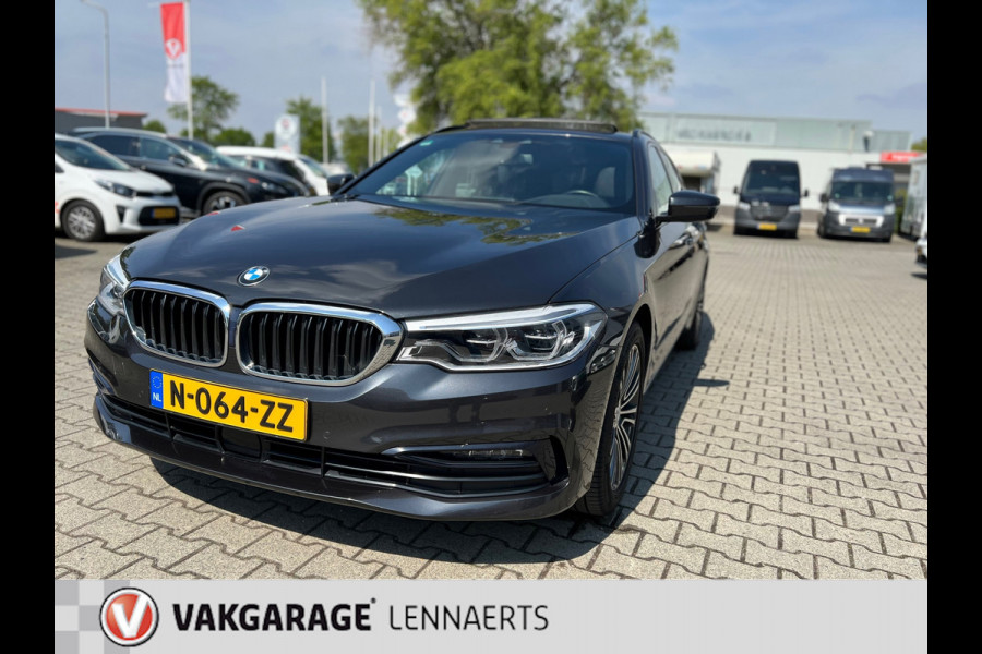 BMW 5 Serie Touring 520i High Executive Sport Line Automaat (PANO/TREKHAAK)