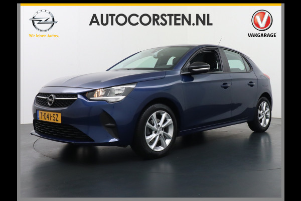 Opel Corsa 1.2I Navi Apple Carplay Android Auto Connected Apps Airco Pdc Cruise Control Lmv 16" Edition+MultimediaPack Edition Plus pakket Regen-Lichtsensor Verkeersbord detectie Esp Bluetooth Usb Zeer complete Opel Corsa!