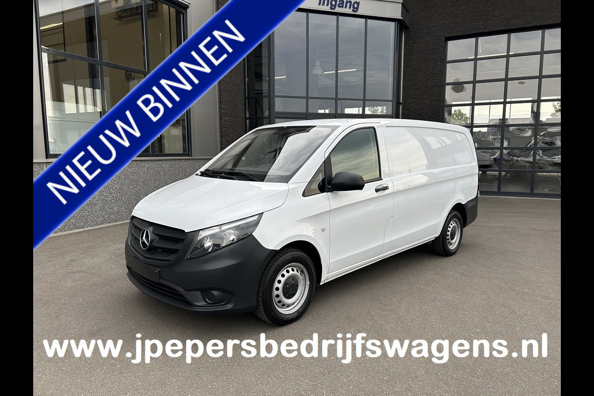 Mercedes-Benz Vito 114 CDI Lang / Trekhaak / Camera / Navigatie / Cruise control / Airco / Euro6 / Achterdeuren Mercedes-Benz Vito 114 CDI Lang / Trekhaak / Camera / Navigatie / Cruise control / Airco / Euro6 / Achterdeuren