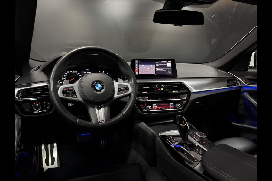 BMW 5 Serie Touring 520i 184PK High Executive M-Pakket, Pano, Laser Koplampen, Hud, Cam, Leder, Apple Carplay, Volledig Onderhoud