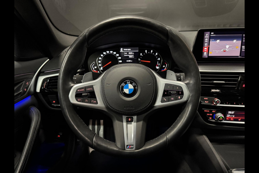 BMW 5 Serie Touring 520i 184PK High Executive M-Pakket, Pano, Laser Koplampen, Hud, Cam, Leder, Apple Carplay, Volledig Onderhoud