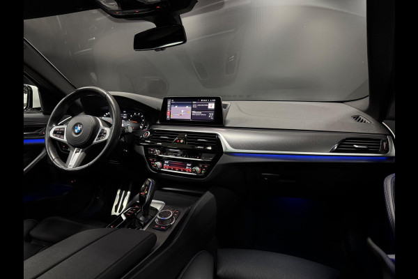 BMW 5 Serie Touring 520i 184PK High Executive M-Pakket, Pano, Laser Koplampen, Hud, Cam, Leder, Apple Carplay, Volledig Onderhoud