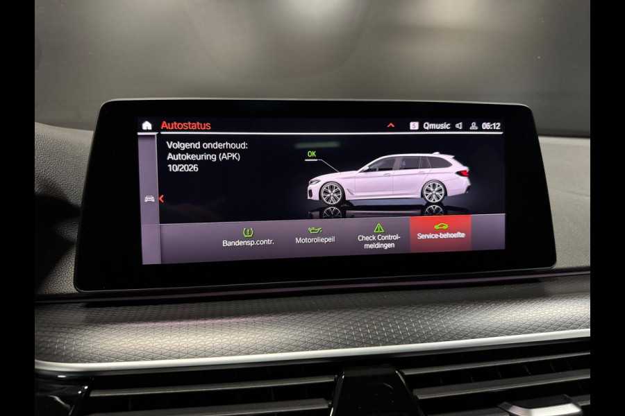 BMW 5 Serie Touring 520i 184PK High Executive M-Pakket, Pano, Laser Koplampen, Hud, Cam, Leder, Apple Carplay, Volledig Onderhoud