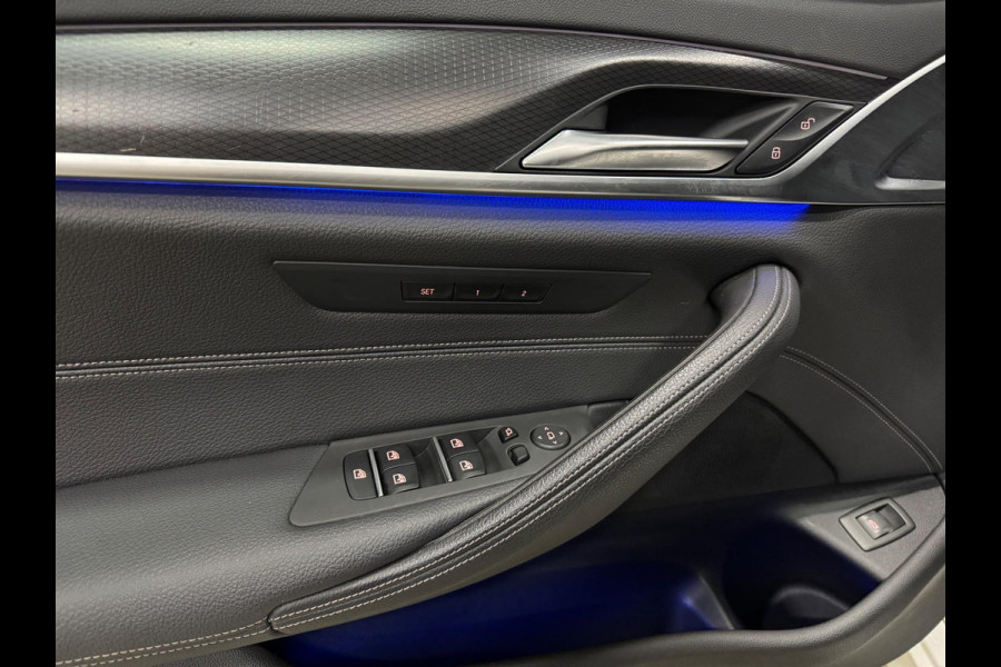 BMW 5 Serie Touring 520i 184PK High Executive M-Pakket, Pano, Laser Koplampen, Hud, Cam, Leder, Apple Carplay, Volledig Onderhoud