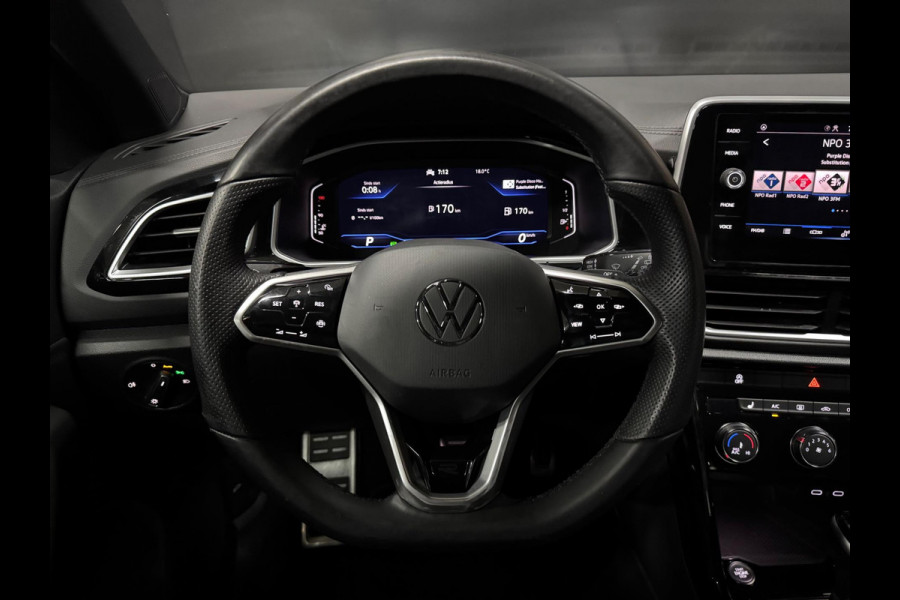 Volkswagen T-Roc 1.5 TSI 2X R-Line 150PK, Virtual Cockpit, Apple Carplay, Multistuur, Cam, ACC, Private Glas, Dealer Onderhouden