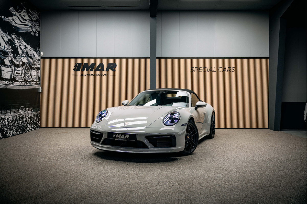 Porsche 911 3.0 Carrera GTS Cabriolet Krijtgrijs | Lift | BTW | Bose | krijt stiksel | 360 camera Nieuwstaat Porsche 911 3.0 Carrera GTS Cabriolet Krijtgrijs | Lift | BTW | Bose | krijt stiksel | 360 camera Nieuwstaat