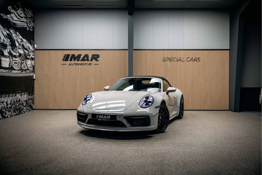 Porsche 911 3.0 Carrera GTS Cabriolet Krijtgrijs | Lift | BTW | Bose | krijt stiksel | 360 camera Nieuwstaat