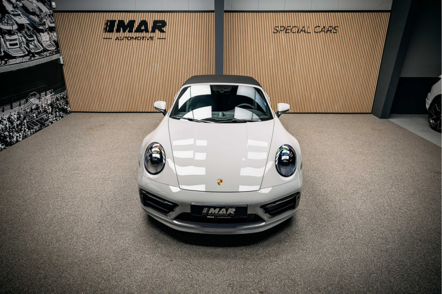 Porsche 911 3.0 Carrera GTS Cabriolet Krijtgrijs | Lift | BTW | Bose | krijt stiksel | 360 camera Nieuwstaat