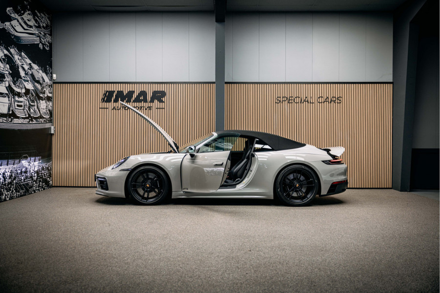 Porsche 911 3.0 Carrera GTS Cabriolet Krijtgrijs | Lift | BTW | Bose | krijt stiksel | 360 camera Nieuwstaat
