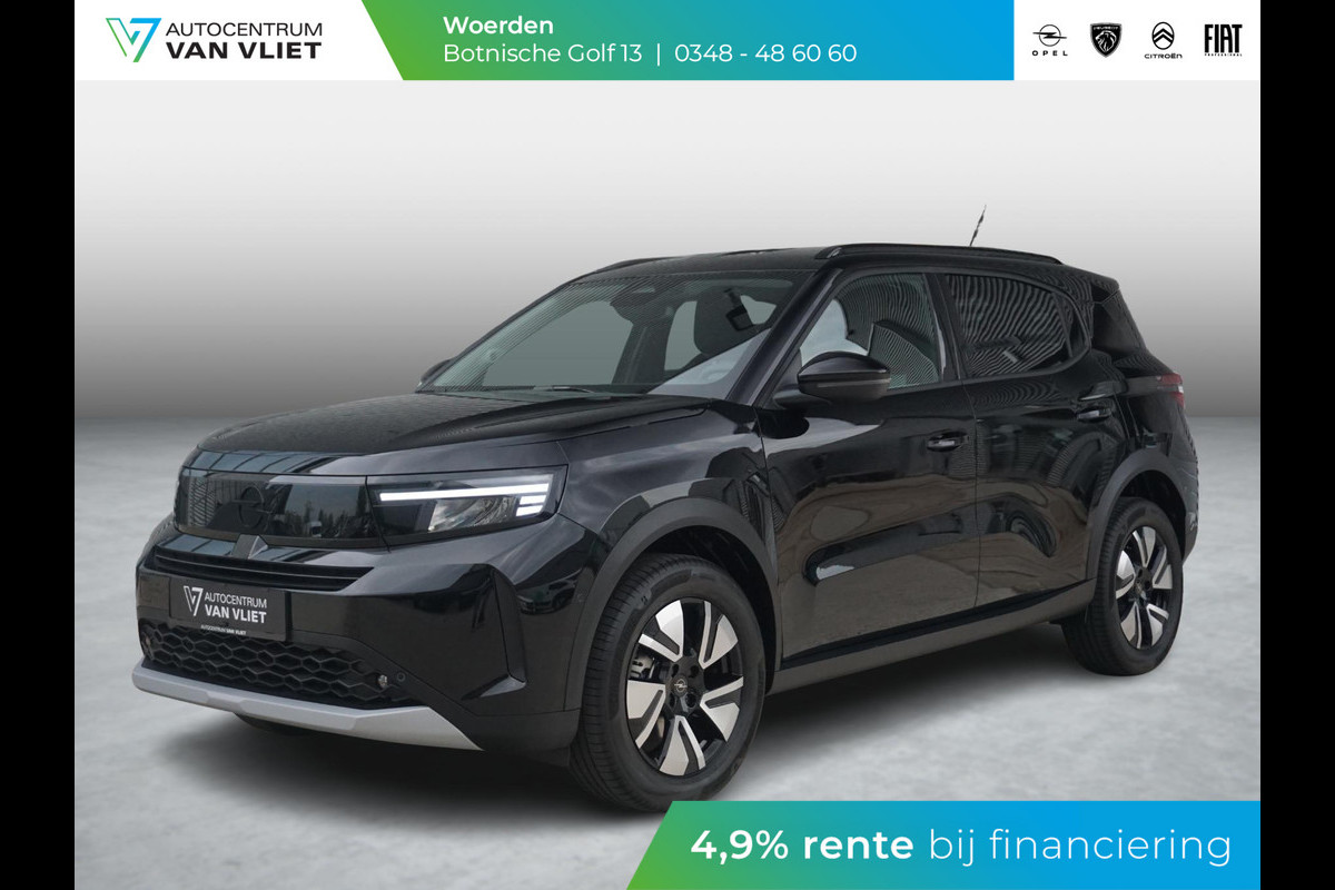 Opel Frontera Electric GS 113 Pk 44 kWh 3 fase | Climate Control | Winterpack | Navigatie EU | Privacy Glass | Carplay / AndroidAuto | Parkpilot / Camera |  Direct uit voorraad leverbaar |