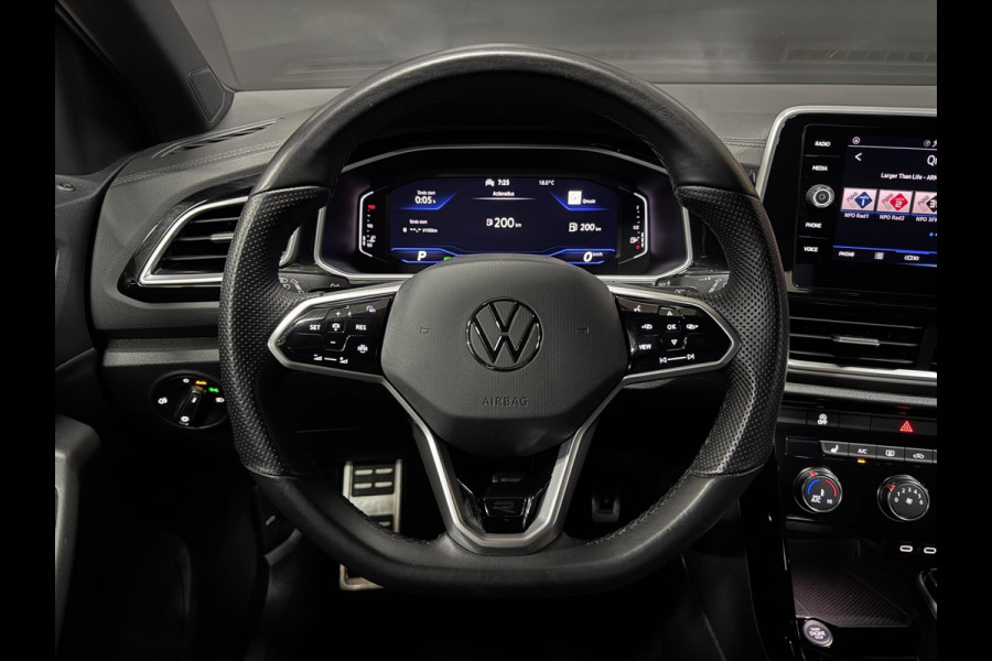 Volkswagen T-Roc 1.5 TSI 2X R-Line 150PK, Virtual Cockpit, Apple Carplay, Multistuur, Cam, ACC, Private Glas, Dealer Onderhouden