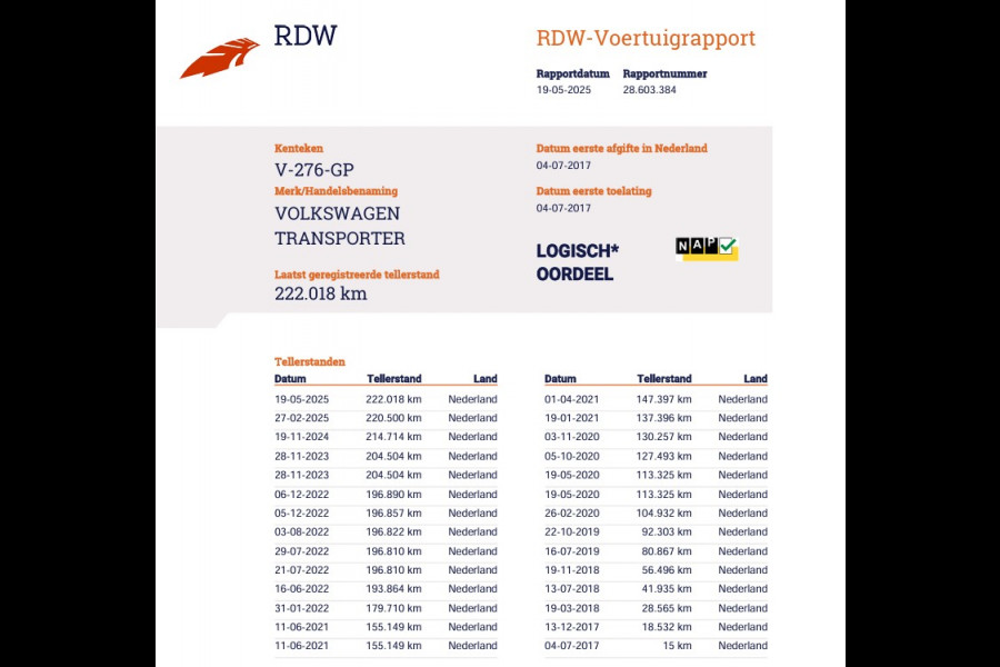 Volkswagen Transporter 2.0 TDI 150pk Euro 6 Automaat L2 Lang - Airco - Trekhaak