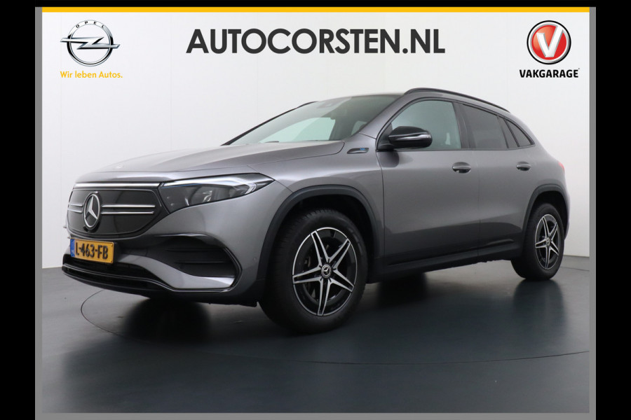 Mercedes-Benz EQA AUT. 250 67kWh AMG Camera Navi Mercedes & Me Apps Apple Carplay Android LED-high-performance WiFi-vb. Multi-Media Active-Park+Re 18" Dodehoek-assistent MBUX-infotainmentsysteem+ spraakbediening Dual-Ecc  Advance Multi-Media WiFi-vb.Licht+RegenSensor Int.Noodoproep Progressive SpoorAssist BordHerkenning Voetganger-Besch Zitcomfortpakket Alu-Dakrails Aut.Gr/Licht Actieve Rem+spoorassistent Orig.NLse auto 8jr/160dkm garantie-accu