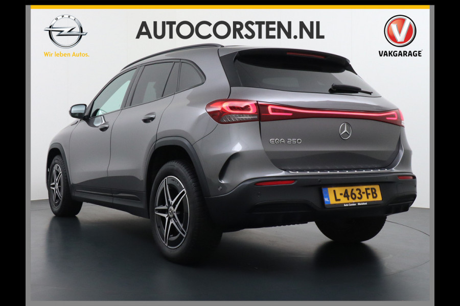 Mercedes-Benz EQA AUT. 250 67kWh AMG Camera Navi Mercedes & Me Apps Apple Carplay Android LED-high-performance WiFi-vb. Multi-Media Active-Park+Re 18" Dodehoek-assistent MBUX-infotainmentsysteem+ spraakbediening Dual-Ecc  Advance Multi-Media WiFi-vb.Licht+RegenSensor Int.Noodoproep Progressive SpoorAssist BordHerkenning Voetganger-Besch Zitcomfortpakket Alu-Dakrails Aut.Gr/Licht Actieve Rem+spoorassistent Orig.NLse auto 8jr/160dkm garantie-accu