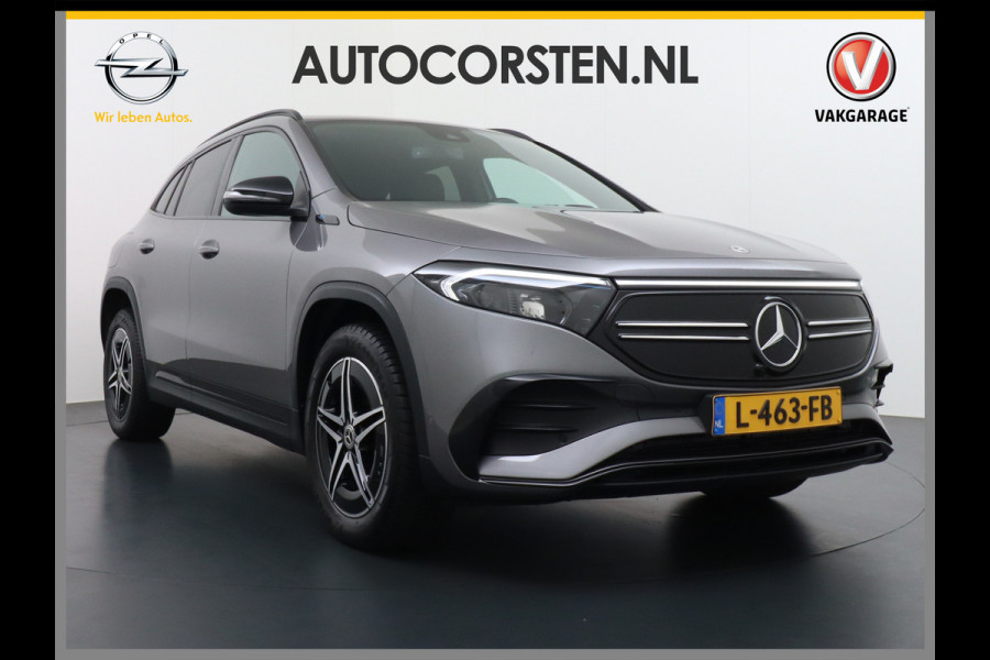 Mercedes-Benz EQA AUT. 250 67kWh AMG Camera Navi Mercedes & Me Apps Apple Carplay Android LED-high-performance WiFi-vb. Multi-Media Active-Park+Re 18" Dodehoek-assistent MBUX-infotainmentsysteem+ spraakbediening Dual-Ecc  Advance Multi-Media WiFi-vb.Licht+RegenSensor Int.Noodoproep Progressive SpoorAssist BordHerkenning Voetganger-Besch Zitcomfortpakket Alu-Dakrails Aut.Gr/Licht Actieve Rem+spoorassistent Orig.NLse auto 8jr/160dkm garantie-accu