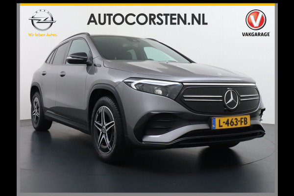 Mercedes-Benz EQA AUT. 250 67kWh AMG Camera Navi Mercedes & Me Apps Apple Carplay Android LED-high-performance WiFi-vb. Multi-Media Active-Park+Re 18" Dodehoek-assistent MBUX-infotainmentsysteem+ spraakbediening Dual-Ecc  Advance Multi-Media WiFi-vb.Licht+RegenSensor Int.Noodoproep Progressive SpoorAssist BordHerkenning Voetganger-Besch Zitcomfortpakket Alu-Dakrails Aut.Gr/Licht Actieve Rem+spoorassistent Orig.NLse auto 8jr/160dkm garantie-accu