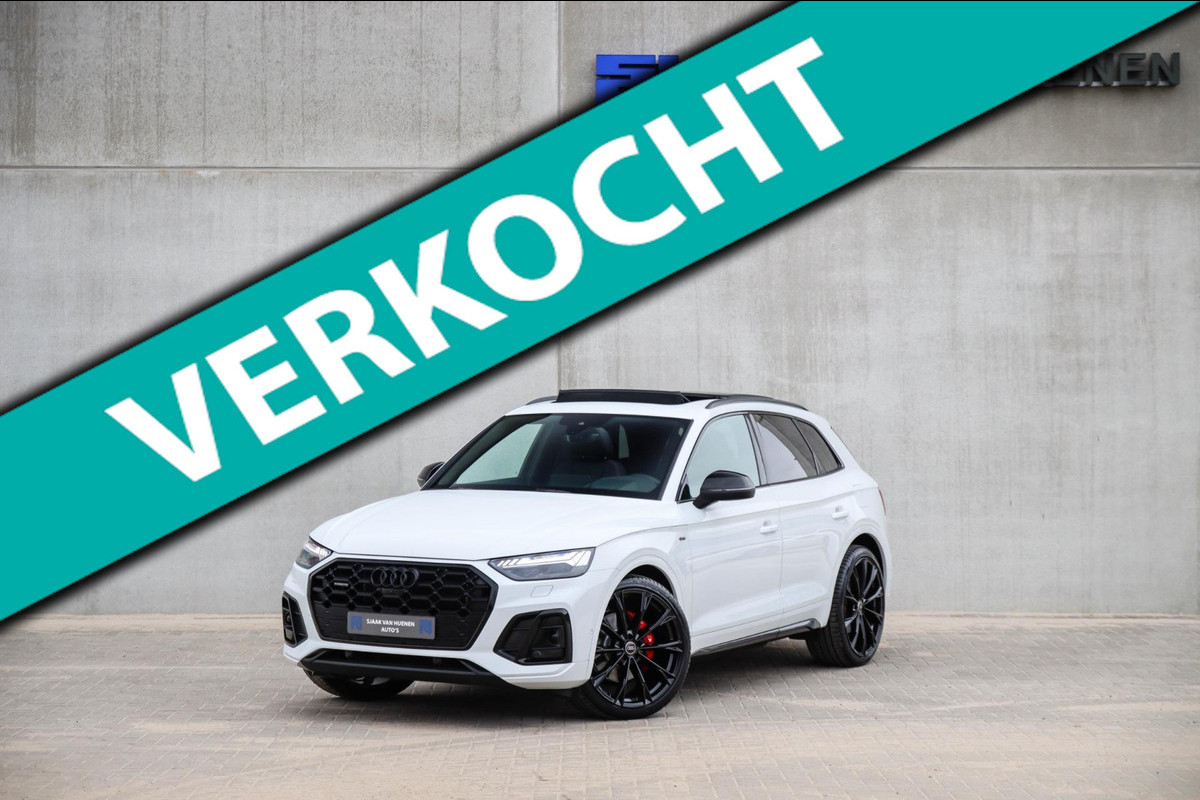 Audi Q5 55 TFSI e Quattro Competition S Edition S-Line 367pk Automaat! 1e|DLR|Panoramadak|Virtual Cockpit|Luchtvering|OLED Matrix