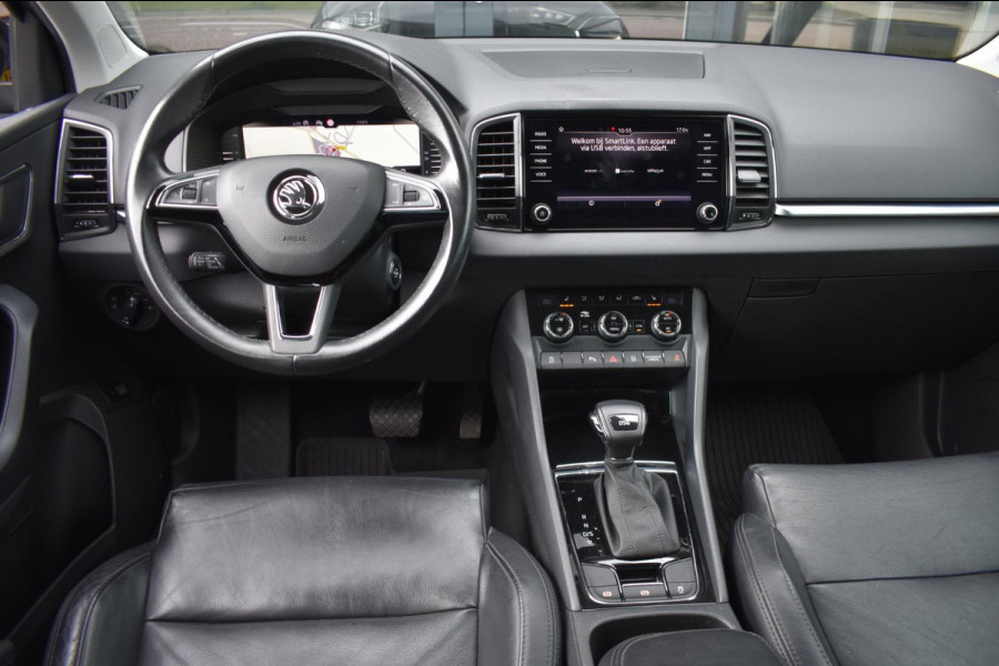 Škoda Karoq 1.5 TSI ACT | LEDER | TREKHAAK | CAMERA | APPLE CARPLAY | ANDROID AUTO | STOELVERWARMING | DEALER ONDERHOUDEN