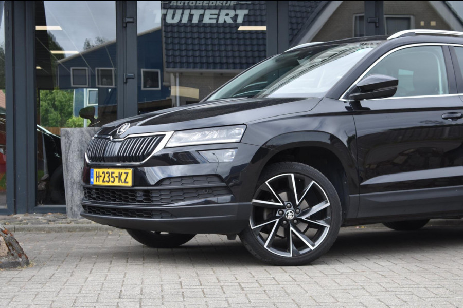 Škoda Karoq 1.5 TSI ACT | LEDER | TREKHAAK | CAMERA | APPLE CARPLAY | ANDROID AUTO | STOELVERWARMING | DEALER ONDERHOUDEN