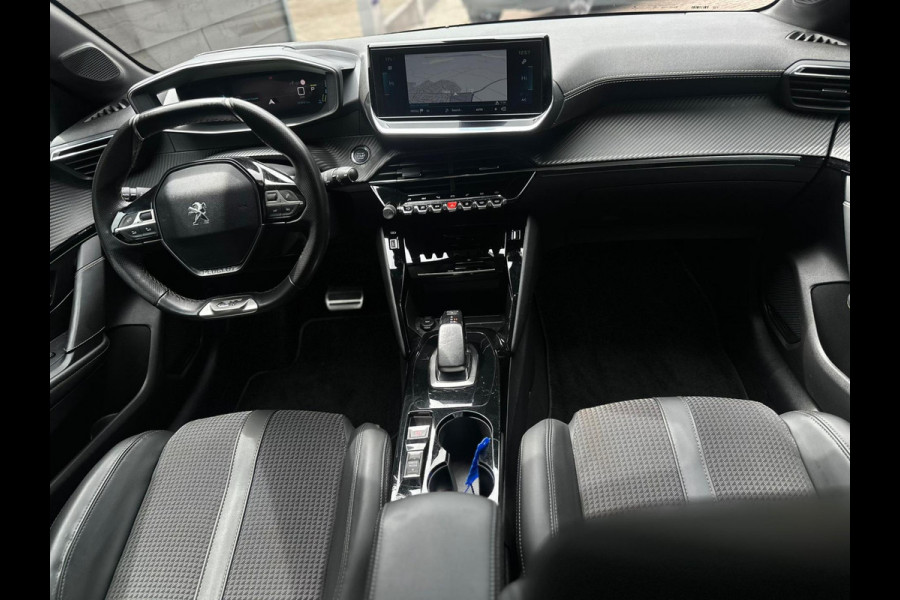 Peugeot e-208 EV GT 350 50 kWh Bleu vertigo, vele opties, achteruitrijcamera, LED verlichting, stoelverwarming
