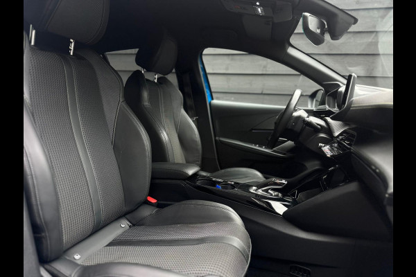 Peugeot e-208 EV GT 350 50 kWh Bleu vertigo, vele opties, achteruitrijcamera, LED verlichting, stoelverwarming