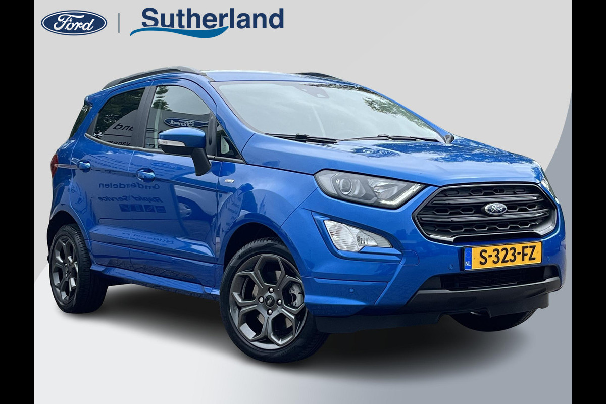 Ford EcoSport 1.0 EcoBoost ST-Line 125 Pk | Winter Pack | Cruise Control | Achteruitrijcamera | Dodehoeksensoren | Dealer Onderhouden! | Ford EcoSport 1.0 EcoBoost ST-Line 125 Pk | Winter Pack | Cruise Control | Achteruitrijcamera | Dodehoeksensoren | Dealer Onderhouden! |