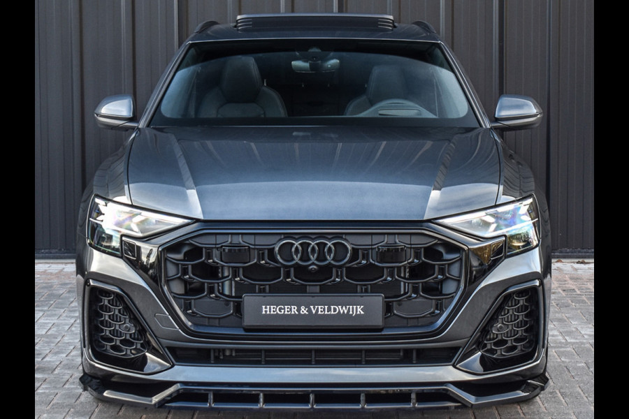 Audi Q8 STYLING + RS VELGEN ZWART 55TFSI e QUATTRO PRO LINE S COMPETITION | S-SEATS | PANORAMADAK | 4 WIEL BESTURING | B&O SOUND | HEAD-