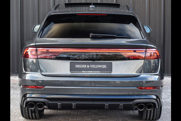 Audi Q8 STYLING + RS VELGEN ZWART 55TFSI e QUATTRO PRO LINE S COMPETITION | S-SEATS | PANORAMADAK | 4 WIEL BESTURING | B&O SOUND | HEAD-