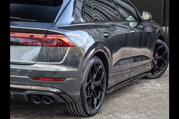 Audi Q8 STYLING + RS VELGEN ZWART 55TFSI e QUATTRO PRO LINE S COMPETITION | S-SEATS | PANORAMADAK | 4 WIEL BESTURING | B&O SOUND | HEAD-