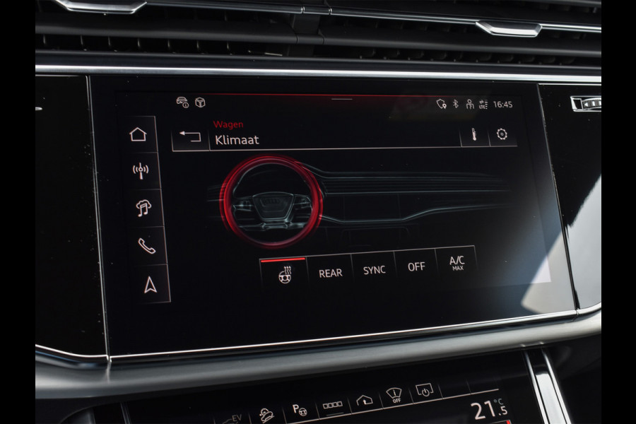 Audi Q8 STYLING + RS VELGEN ZWART 55TFSI e QUATTRO PRO LINE S COMPETITION | S-SEATS | PANORAMADAK | 4 WIEL BESTURING | B&O SOUND | HEAD-