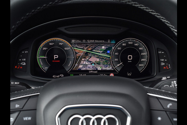 Audi Q8 STYLING + RS VELGEN ZWART 55TFSI e QUATTRO PRO LINE S COMPETITION | S-SEATS | PANORAMADAK | 4 WIEL BESTURING | B&O SOUND | HEAD-