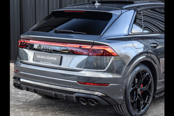 Audi Q8 STYLING + RS VELGEN ZWART 55TFSI e QUATTRO PRO LINE S COMPETITION | S-SEATS | PANORAMADAK | 4 WIEL BESTURING | B&O SOUND | HEAD-