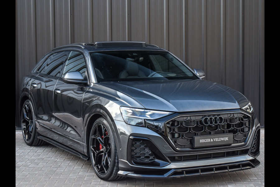 Audi Q8 STYLING + RS VELGEN ZWART 55TFSI e QUATTRO PRO LINE S COMPETITION | S-SEATS | PANORAMADAK | 4 WIEL BESTURING | B&O SOUND | HEAD-