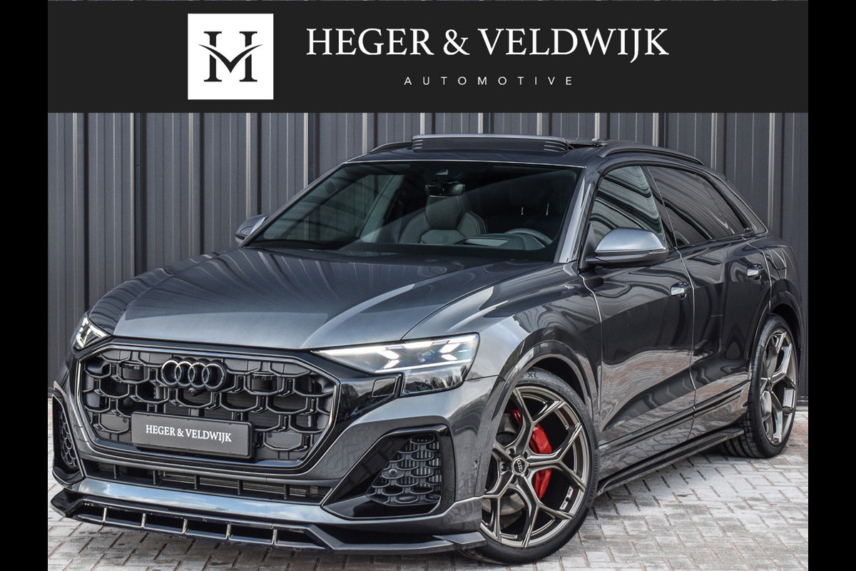 Audi Q8 55TFSI e QUATTRO PRO LINE S COMPETITION | FULLSTYLING | S-SEATS | 23INCH PANORAMADAK | 4 WIEL BESTURING | B&O SOUND | HEAD-UP |