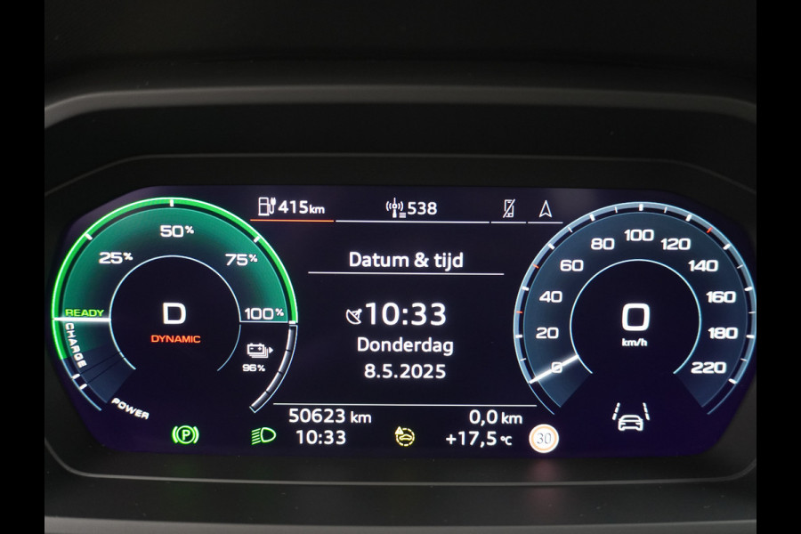 Audi Q4 e-tron 40 204pk 77kWh Adap.Cruise Sport-St. 20" Apple Carplay Android Camera Navi Matrix Led Elek.Achterklep Trekhaak Ecc Stoelverwarmi Audi sound system Assistentiepakketten-Parking/Tour/Plus 1e Eigenaar Origineel Nederlandse Auto 1.000kg trekvermogen € 63.000nieuw
