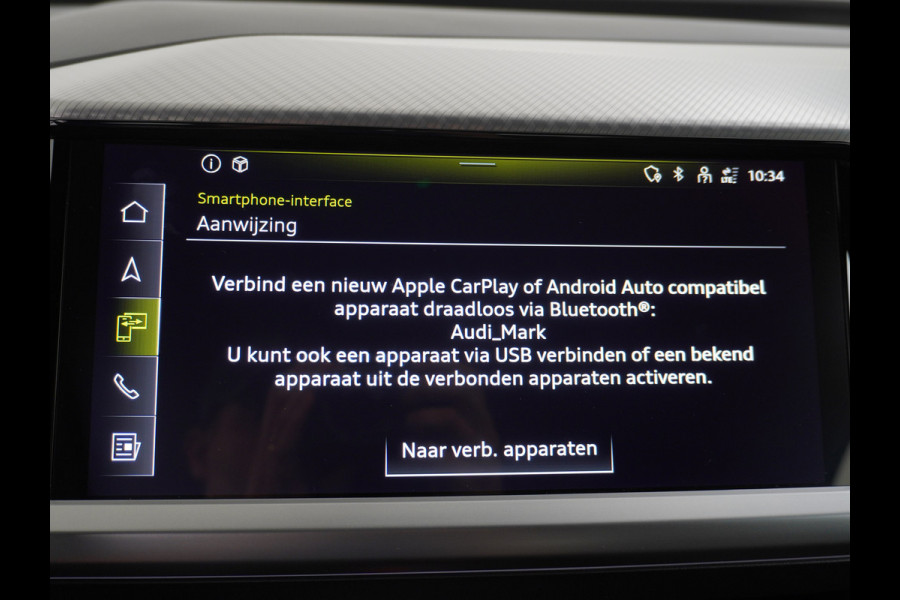 Audi Q4 e-tron 40 204pk 77kWh Adap.Cruise Sport-St. 20" Apple Carplay Android Camera Navi Matrix Led Elek.Achterklep Trekhaak Ecc Stoelverwarmi Audi sound system Assistentiepakketten-Parking/Tour/Plus 1e Eigenaar Origineel Nederlandse Auto 1.000kg trekvermogen € 63.000nieuw