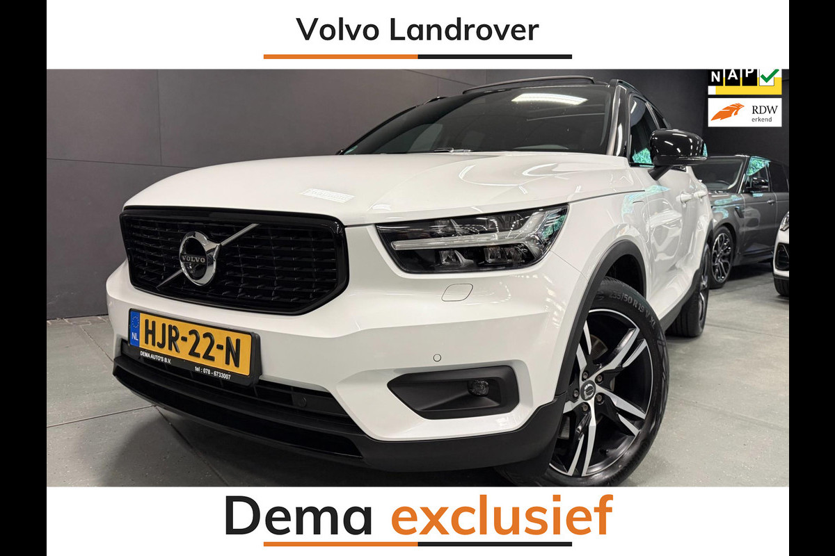 Volvo XC40 1.5 T5 Recharge R-Design 264PK PANO/NAVI/DAB/H-KARDON/STOEL-M/ECC/PDC/CRUISE/// Volvo XC40 1.5 T5 Recharge R-Design 264PK PANO/NAVI/DAB/H-KARDON/STOEL-M/ECC/PDC/CRUISE///